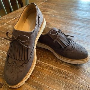 Limelight Suede Oxford loafers Sz 6